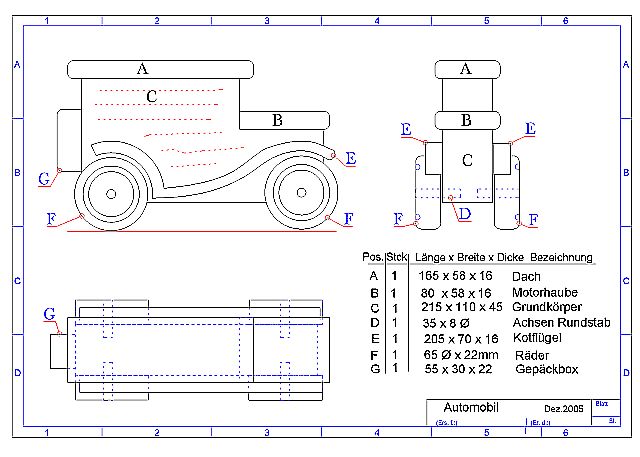 Kinder Automobil Cad Kinder Automobil Cad