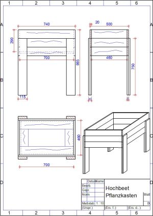 Hochbeet Cad Hochbeet
Cad