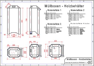 Müllcontainer
Zeichnung Müllcontainer Zeichnung