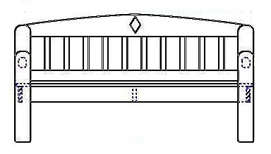 Gartenbank groß Gartenbank groß